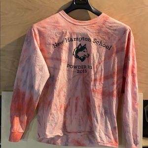 Long sleeve Large tie dye